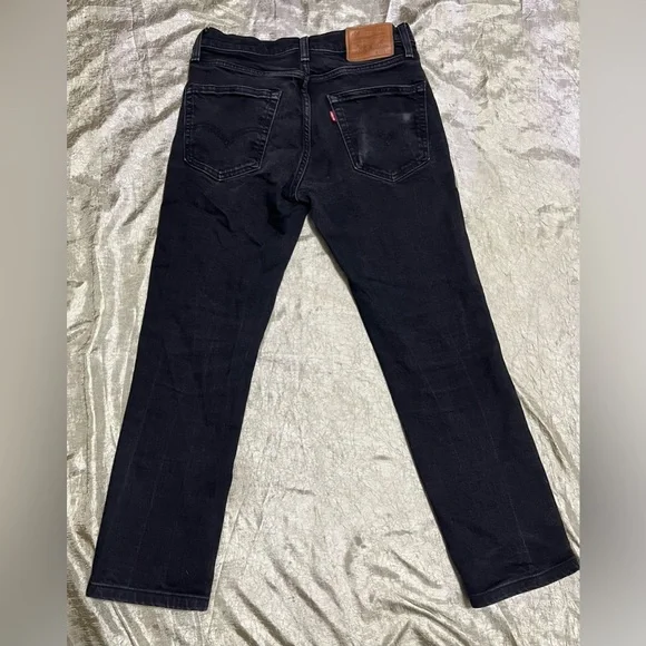 Levi’s 511 Jeans Men’s 30x30 Slim Straight Leg Black Stretch Denim Premium Big E - Picture 10 of 13